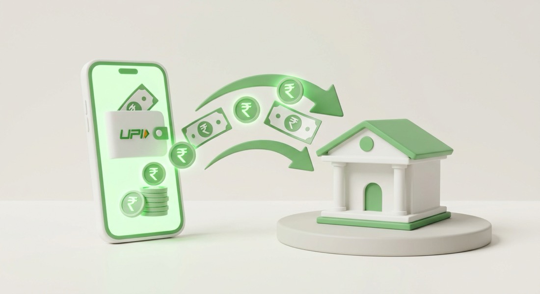Winnings moving from a Teen Patti app wallet through UPI into a bank account
